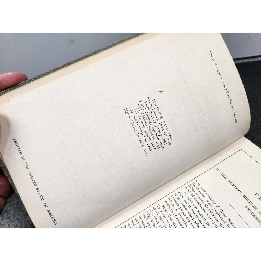 Barnes Notes on the New Testament Matthew and Mark 1956 Baker Book House Edition